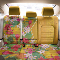 Africa Tropical Flowers Back Car Seat Cover Yellow Version - Wonder Print Shop