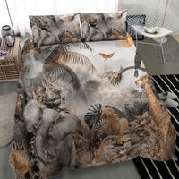 Africa Safari Animals Bedding Set - Wonder Print Shop