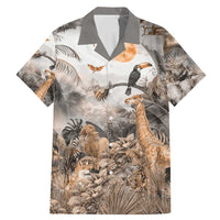 Africa Safari Animals Family Matching Mermaid Dress and Hawaiian Shirt - Wonder Print Shop