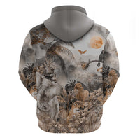 Africa Safari Animals Hoodie - Wonder Print Shop
