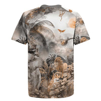 Africa Safari Animals Rugby Jersey - Wonder Print Shop