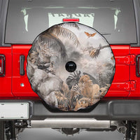 Africa Safari Animals Spare Tire Cover - Wonder Print Shop