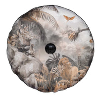 Africa Safari Animals Spare Tire Cover - Wonder Print Shop