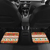 Personalized Ireland Christmas Car Mats Irish Shamrock Celtic Nollaig Shona Dhuit - Wonder Print Shop
