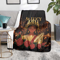 Happy St. Lucy Blanket Light of Christ