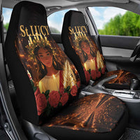 Happy St. Lucy Car Seat Cover Light of Christ - Wonder Print Shop