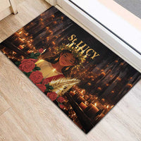 Happy St. Lucy Rubber Doormat Light of Christ - Wonder Print Shop