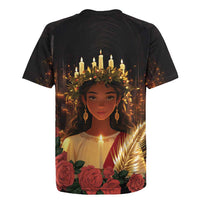 Happy St. Lucy Rugby Jersey Light of Christ - Wonder Print Shop