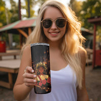 Happy St. Lucy Skinny Tumbler Light of Christ - Wonder Print Shop