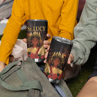 Happy St. Lucy Tumbler Cup Light of Christ - Wonder Print Shop