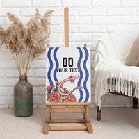 Custom Slovenia Independence Day Canvas Wall Art The Olm With Carnation Flowers - Wonder Print Shop