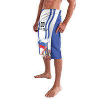 Custom Slovenia Independence Day Lavalava The Olm With Carnation Flowers - Wonder Print Shop