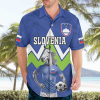 Custom Slovenia Football Hawaiian Shirt Lipizzaner Horse Sport Style - Wonder Print Shop