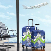 Custom Slovenia Football Luggage Cover Lipizzaner Horse Sport Style - Wonder Print Shop