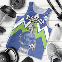Custom Slovenia Football Men Tank Top Lipizzaner Horse Sport Style - Wonder Print Shop