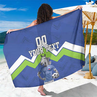 Custom Slovenia Football Sarong Lipizzaner Horse Sport Style - Wonder Print Shop