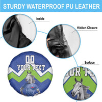 Custom Slovenia Football Spare Tire Cover Lipizzaner Horse Sport Style - Wonder Print Shop