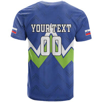 Custom Slovenia Football T Shirt Lipizzaner Horse Sport Style - Wonder Print Shop