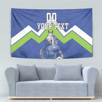 Custom Slovenia Football Tapestry Lipizzaner Horse Sport Style - Wonder Print Shop