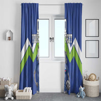 Custom Slovenia Football Window Curtain Lipizzaner Horse Sport Style - Wonder Print Shop