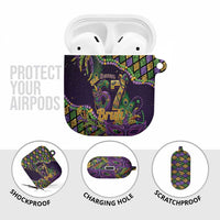 Six Seven Mardi Gras AirPods Case 67 Carnival Mask Beads - Wonder Print Shop