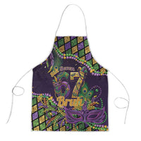 Six Seven Mardi Gras Apron 67 Carnival Mask Beads - Wonder Print Shop