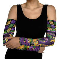 Six Seven Mardi Gras Arm Sleeves 67 Carnival Mask Beads - Wonder Print Shop