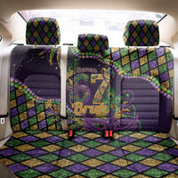 Six Seven Mardi Gras Back Car Seat Cover 67 Carnival Mask Beads - Wonder Print Shop