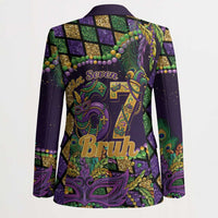 Six Seven Mardi Gras Blazer 67 Carnival Mask Beads - Wonder Print Shop