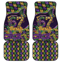 Six Seven Mardi Gras Car Mats 67 Carnival Mask Beads - Wonder Print Shop