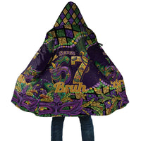 Six Seven Mardi Gras Cloak 67 Carnival Mask Beads - Wonder Print Shop