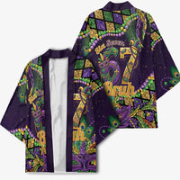 Six Seven Mardi Gras Kimono 67 Carnival Mask Beads - Wonder Print Shop