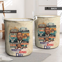 Martin Luther King MLK Laundry Basket I Have a Dream Vintage Art - Wonder Print Shop