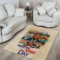 Martin Luther King MLK Area Rug I Have a Dream Vintage Art - Wonder Print Shop