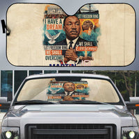 Martin Luther King MLK Auto Sun Shade I Have a Dream Vintage Art - Wonder Print Shop
