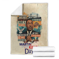 Martin Luther King MLK Blanket I Have a Dream Vintage Art - Wonder Print Shop