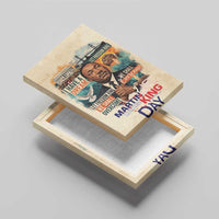 Martin Luther King MLK Canvas Wall Art I Have a Dream Vintage Art - Wonder Print Shop
