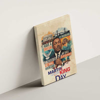 Martin Luther King MLK Canvas Wall Art I Have a Dream Vintage Art - Wonder Print Shop