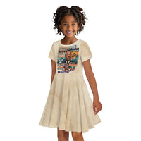 Martin Luther King MLK Kid Short Sleeve Dress I Have a Dream Vintage Art - Wonder Print Shop