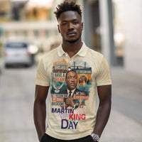 Martin Luther King MLK Polo Shirt I Have a Dream Vintage Art - Wonder Print Shop