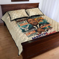 Martin Luther King MLK Quilt Bed Set I Have a Dream Vintage Art - Wonder Print Shop