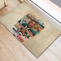 Martin Luther King MLK Rubber Doormat I Have a Dream Vintage Art - Wonder Print Shop