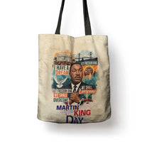 Martin Luther King MLK Tote Bag I Have a Dream Vintage Art - Wonder Print Shop
