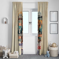 Martin Luther King MLK Window Curtain I Have a Dream Vintage Art - Wonder Print Shop