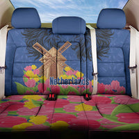 Netherlands Lion Back Car Seat Cover Tulip And Windmill