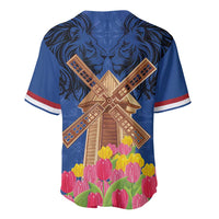 Netherlands Lion Baseball Jersey Tulip And Windmill