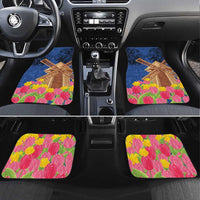Netherlands Lion Car Mats Tulip And Windmill