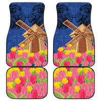 Netherlands Lion Car Mats Tulip And Windmill