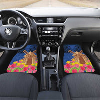 Netherlands Lion Car Mats Tulip And Windmill