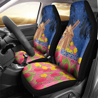 Netherlands Lion Car Seat Cover Tulip And Windmill
